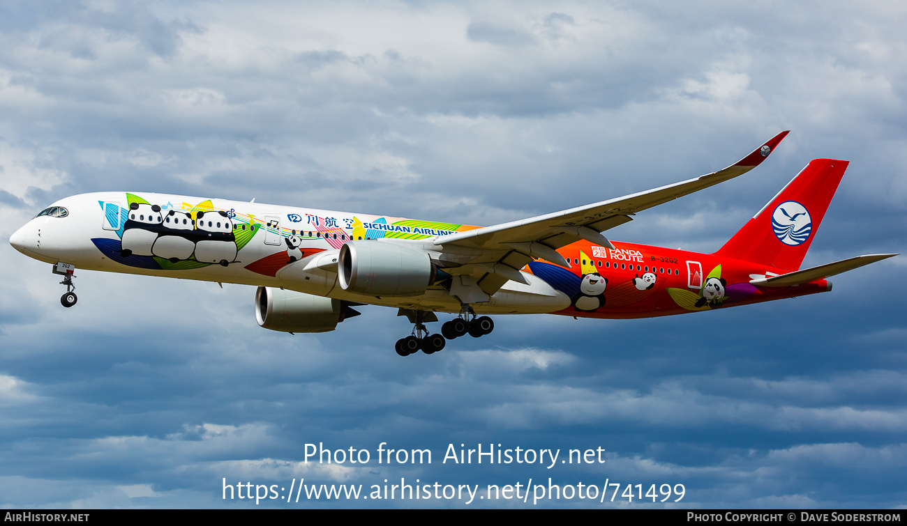 Aircraft Photo of B-32G2 | Airbus A350-941 | Sichuan Airlines | AirHistory.net #741499