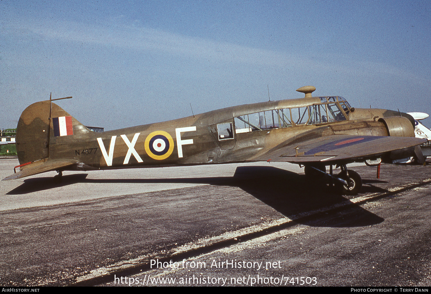 Aircraft Photo of G-AMDA / N4877 | Avro 652A Anson I | UK - Air Force | AirHistory.net #741503