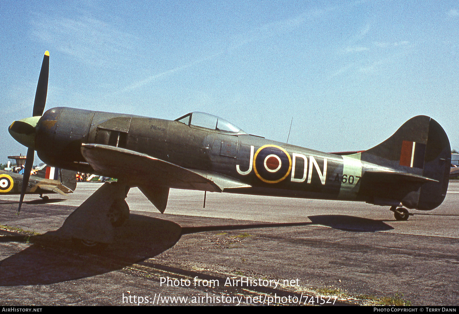 Aircraft Photo of LA607 | Hawker Tempest Mk2 | UK - Air Force | AirHistory.net #741527