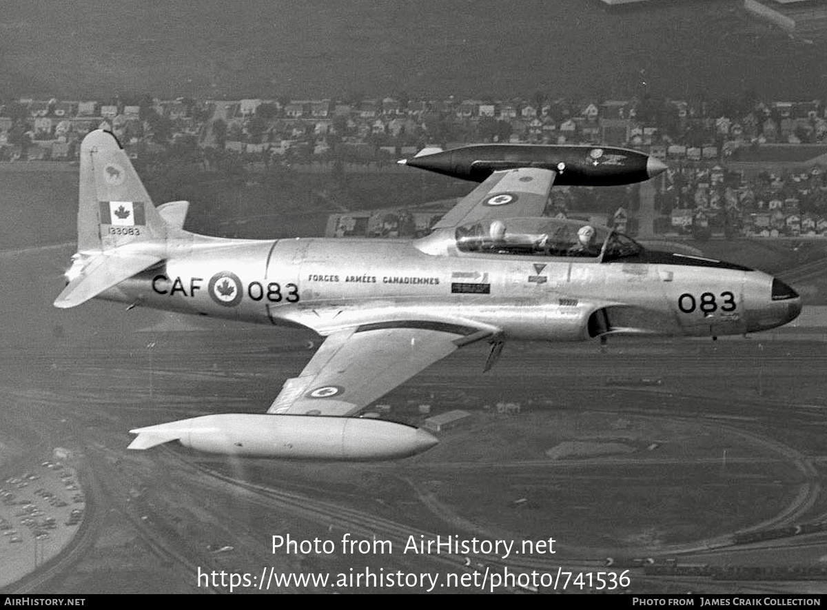 Aircraft Photo of 133083 | Canadair CE-133 Silver Star 3 | Canada - Air Force | AirHistory.net #741536