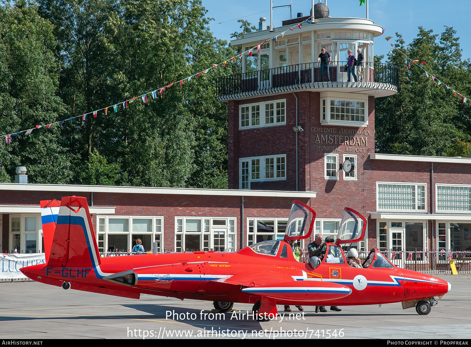 Aircraft Photo of F-GLHF | Fouga CM-170R-1 Magister | DHJA - Dutch Historic Jet Association | AirHistory.net #741546