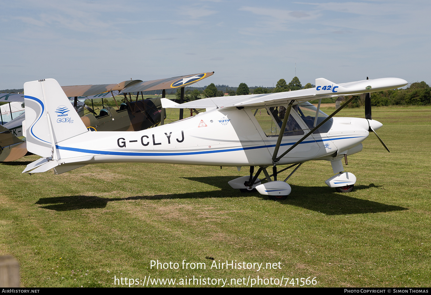 Aircraft Photo of G-CLYJ | Comco Ikarus C42-FB100 | AirHistory.net #741566