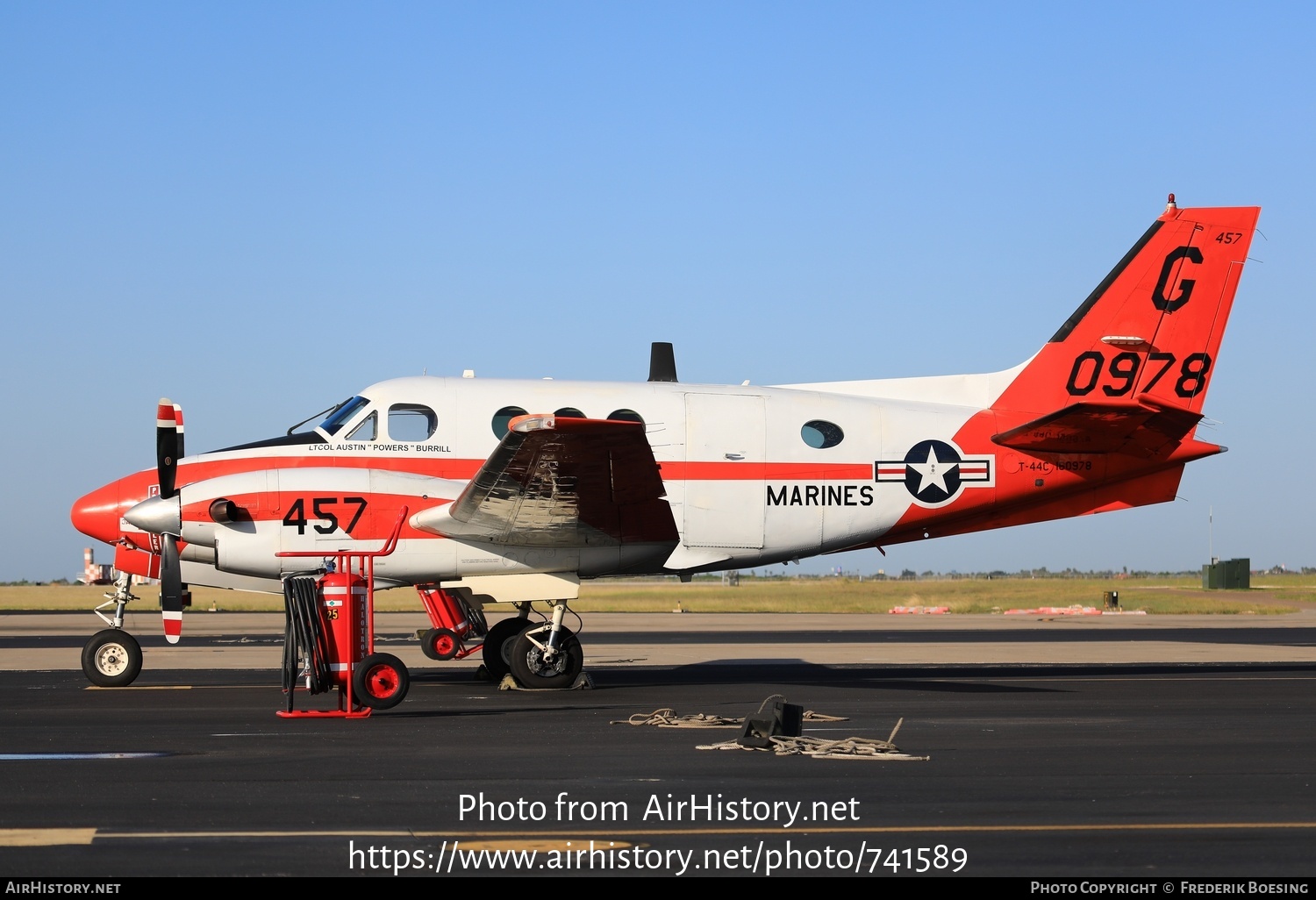 Aircraft Photo of 160978 | Beech T-44C Pegasus | USA - Marines | AirHistory.net #741589