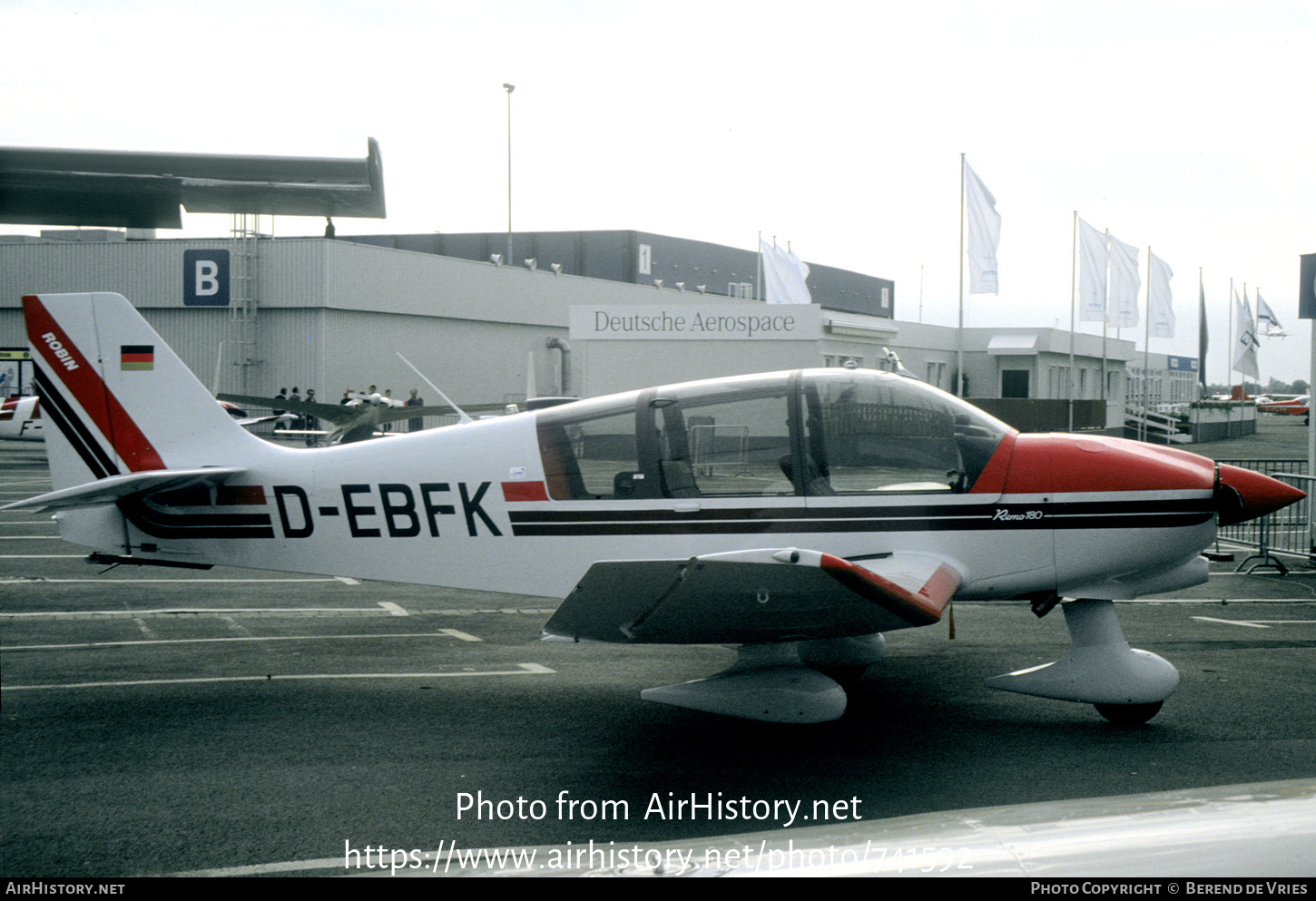 Aircraft Photo of D-EBFK | Robin DR-400-180R Remorqueur | AirHistory.net #741592