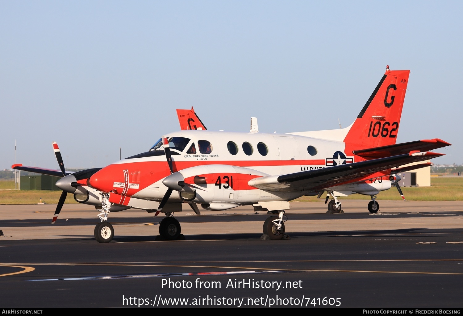 Aircraft Photo of 161062 | Beech T-44C Pegasus | USA - Marines | AirHistory.net #741605