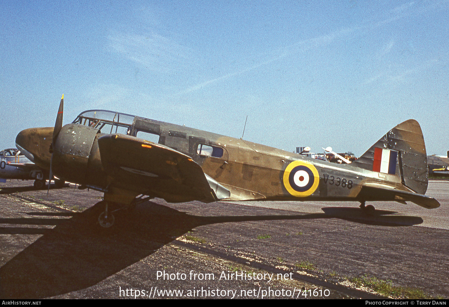 Aircraft Photo of G-AHTW / V3388 | Airspeed AS-10 Oxford I | UK - Air Force | AirHistory.net #741610