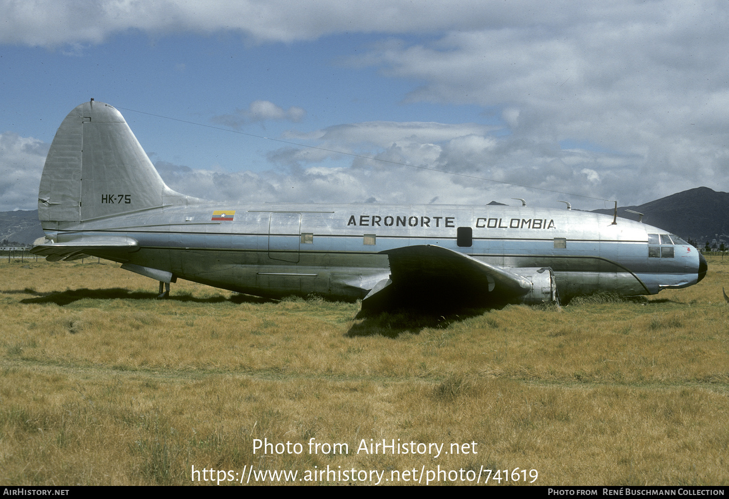 Aircraft Photo of HK-75 | Curtiss C-46D Commando | AeroNorte Colombia | AirHistory.net #741619