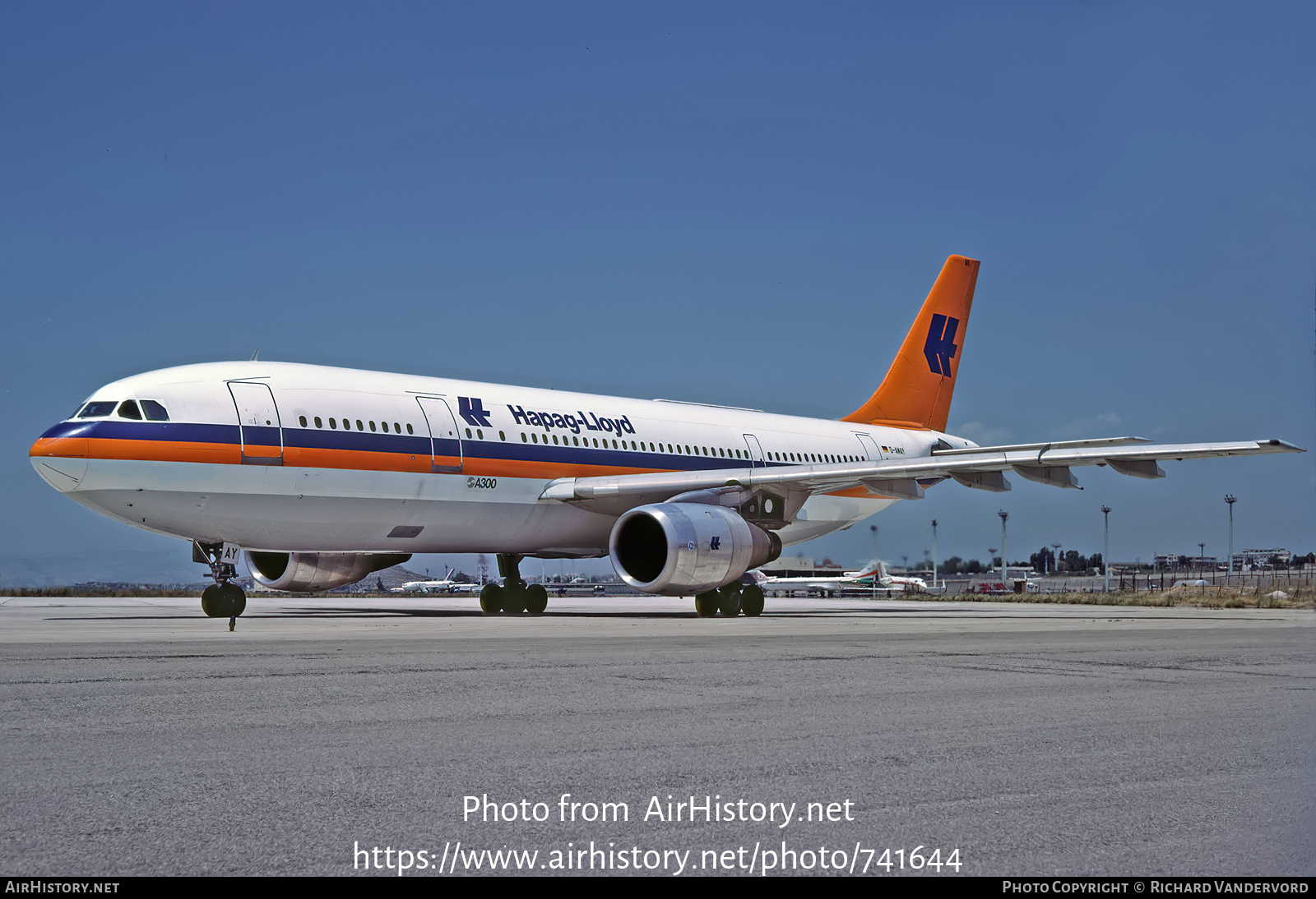 Aircraft Photo of D-AMAY | Airbus A300B4-103 | Hapag-Lloyd | AirHistory.net #741644