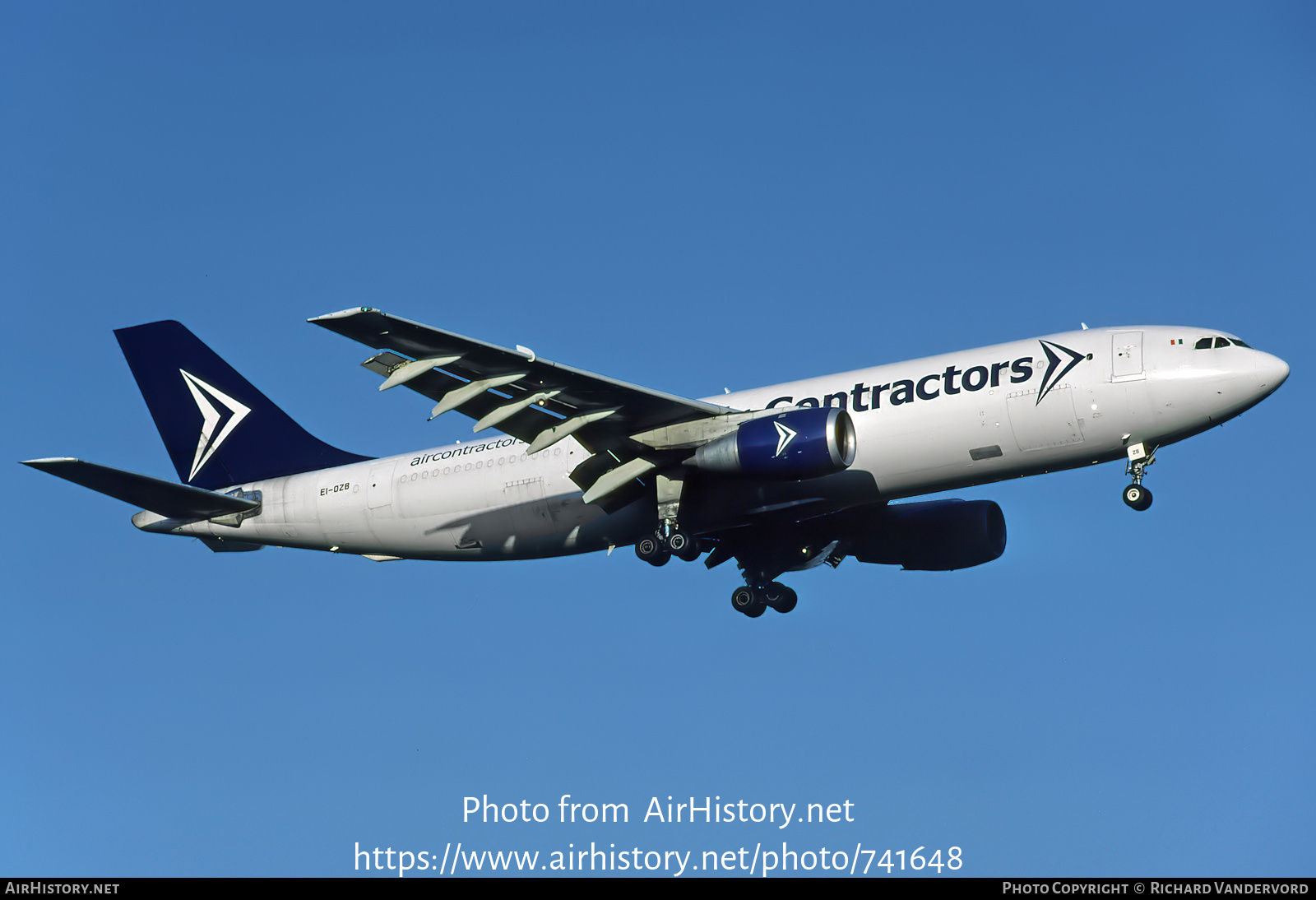 Aircraft Photo of EI-OZB | Airbus A300B4-103(F) | Air Contractors | AirHistory.net #741648