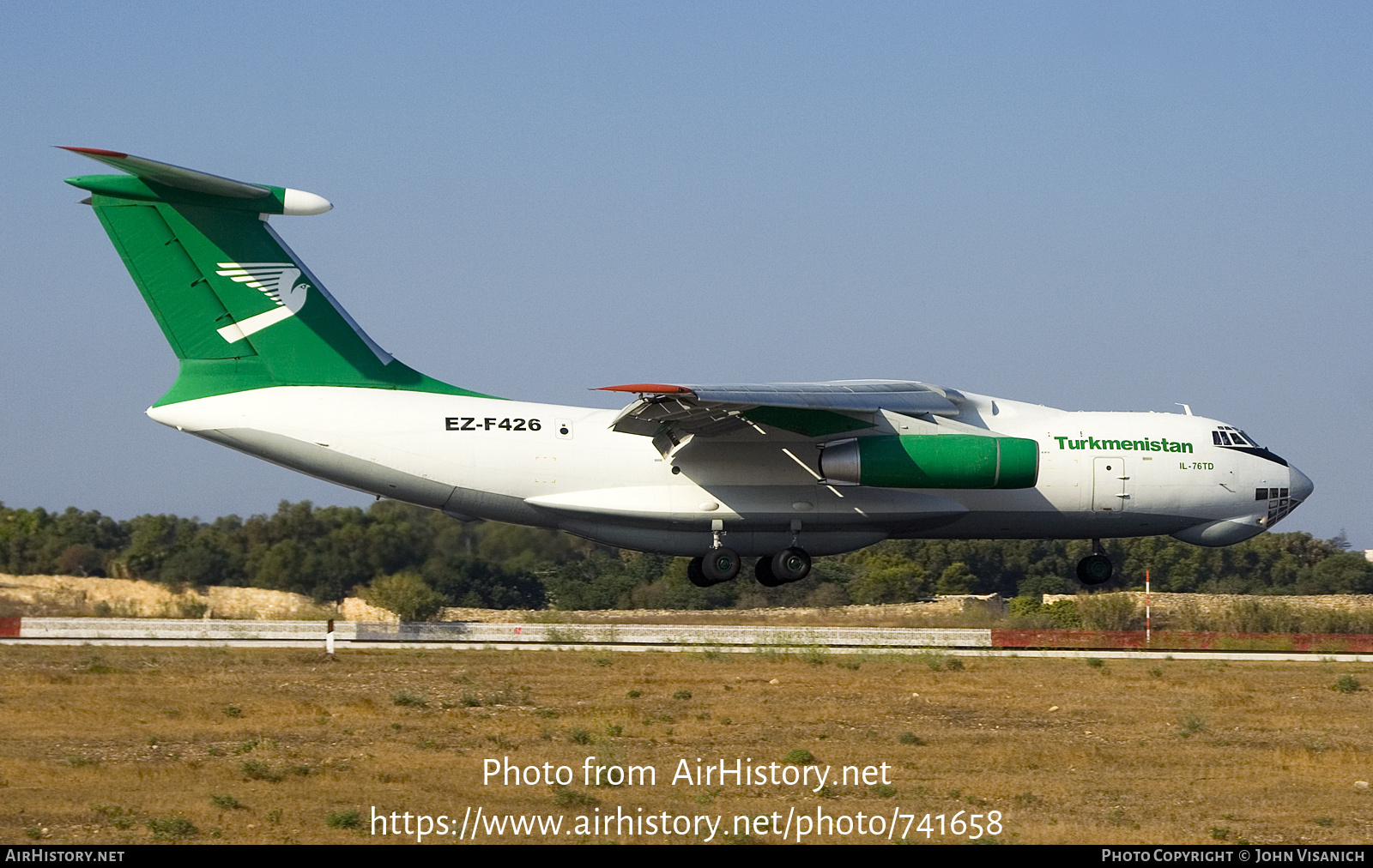 Aircraft Photo of EZ-F426 | Ilyushin Il-76TD | Turkmenistan Airlines | AirHistory.net #741658