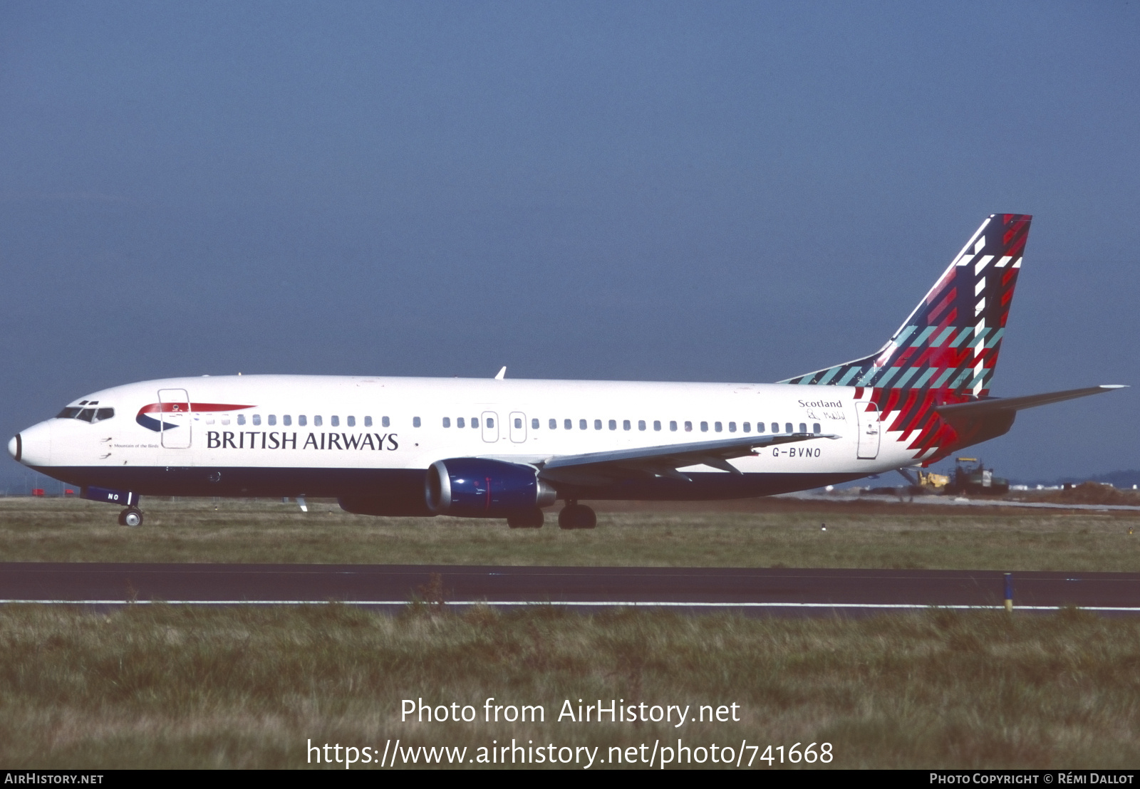 Aircraft Photo of G-BVNO | Boeing 737-4S3 | British Airways | AirHistory.net #741668