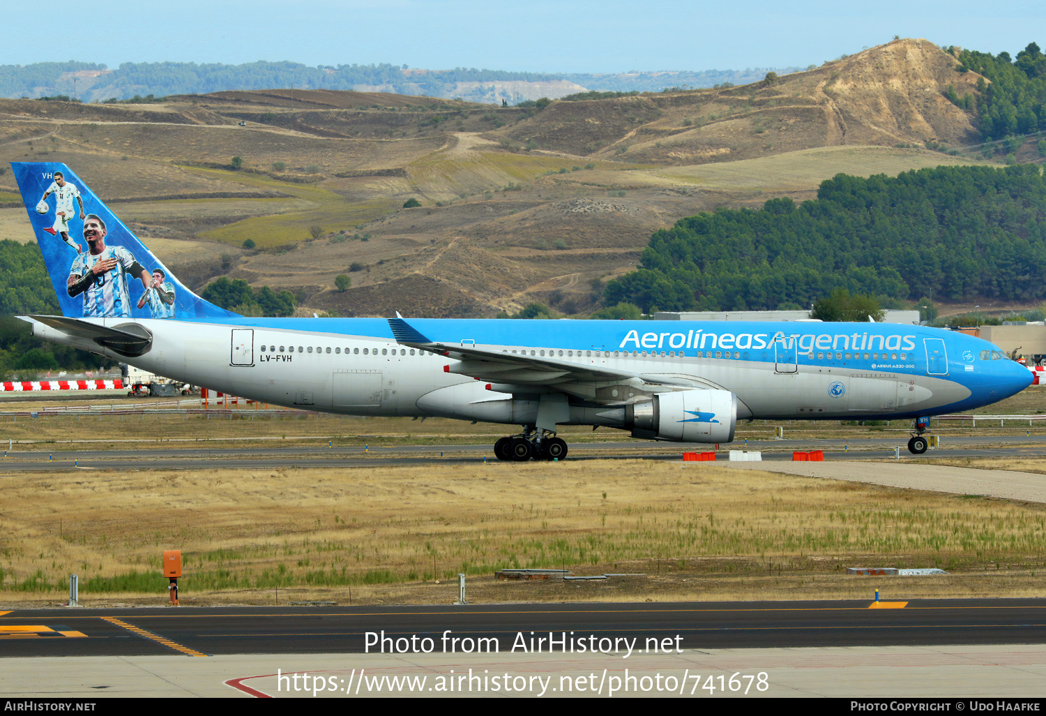 Aircraft Photo of LV-FVH | Airbus A330-202 | Aerolíneas Argentinas | AirHistory.net #741678