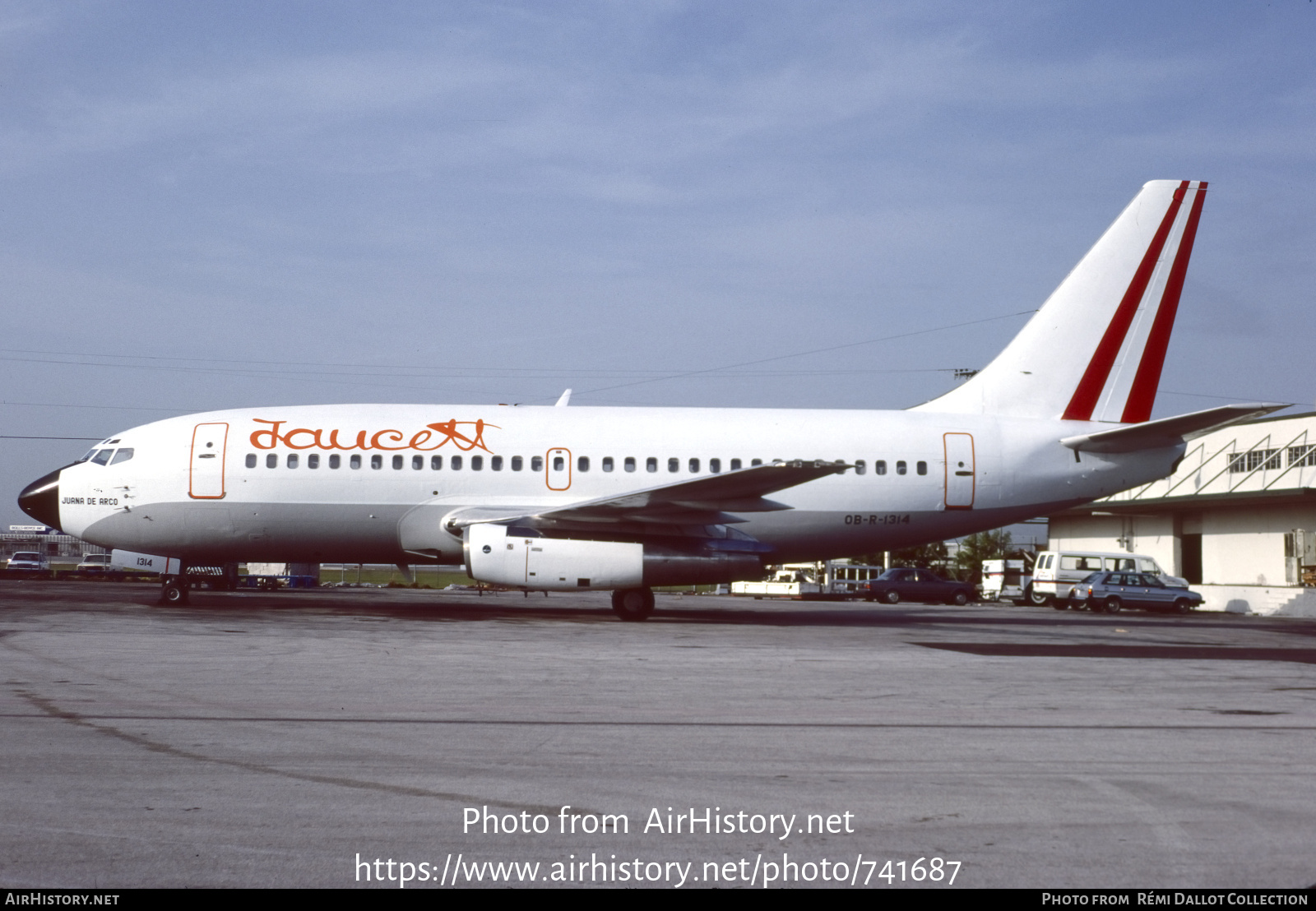 Aircraft Photo of OB-R-1314 | Boeing 737-248 | Faucett | AirHistory.net #741687