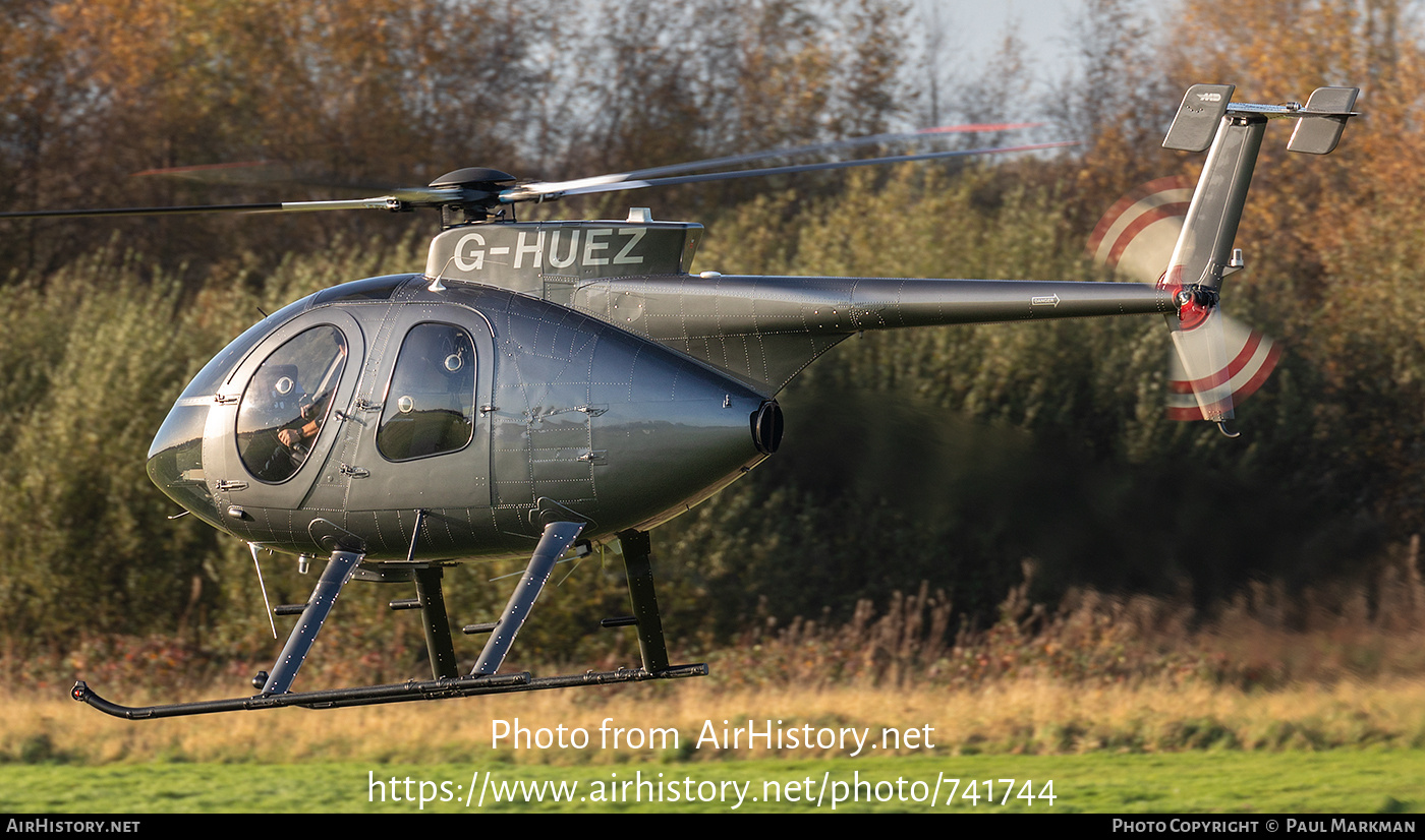 Aircraft Photo of G-HUEZ | Hughes 500E (369E) | AirHistory.net #741744