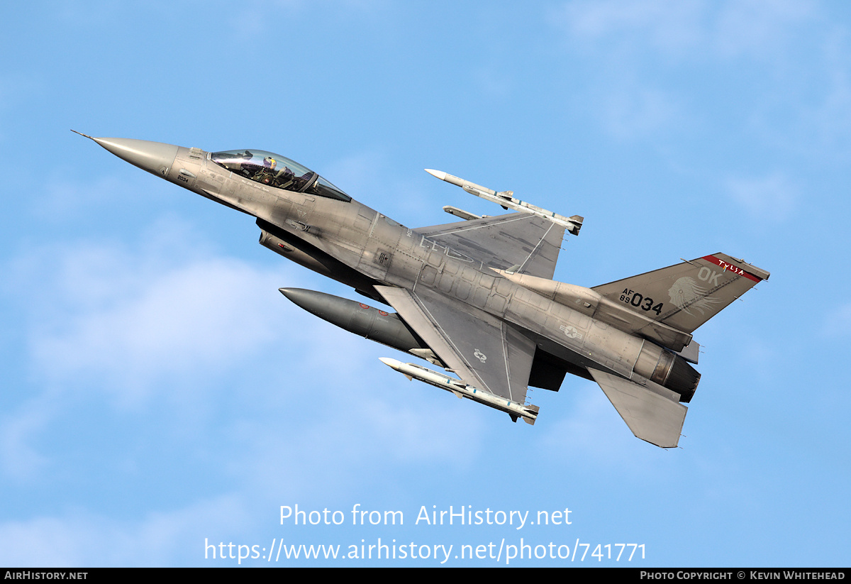 Aircraft Photo of 89-2034 | General Dynamics F-16C Fighting Falcon | USA - Air Force | AirHistory.net #741771