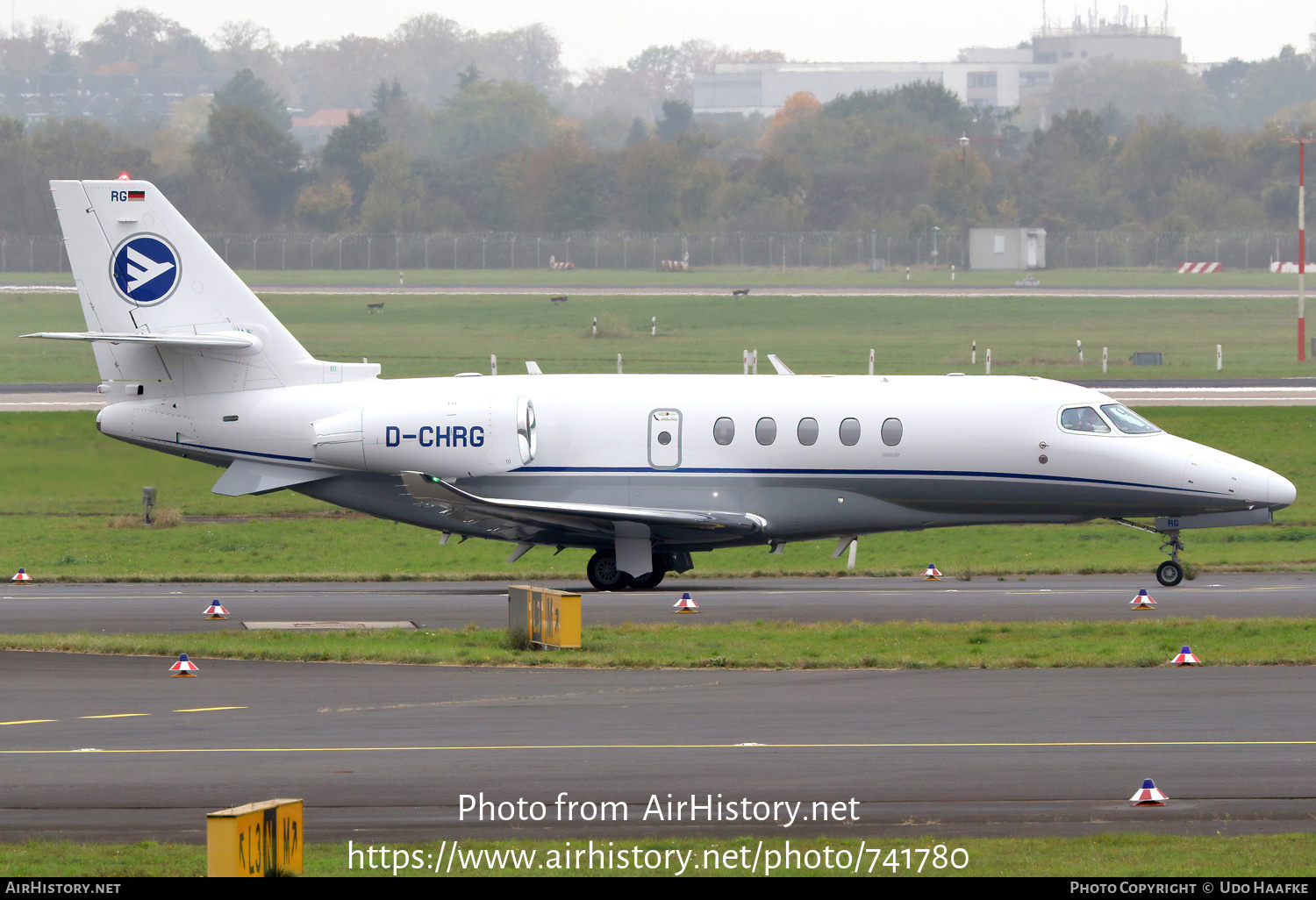 Aircraft Photo of D-CHRG | Cessna 680A Citation Latitude | Hahn Air | AirHistory.net #741780