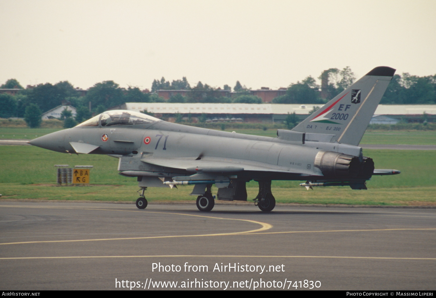 Aircraft Photo of MMX603 | Eurofighter EF-2000 Typhoon S | Italy - Air Force | AirHistory.net #741830