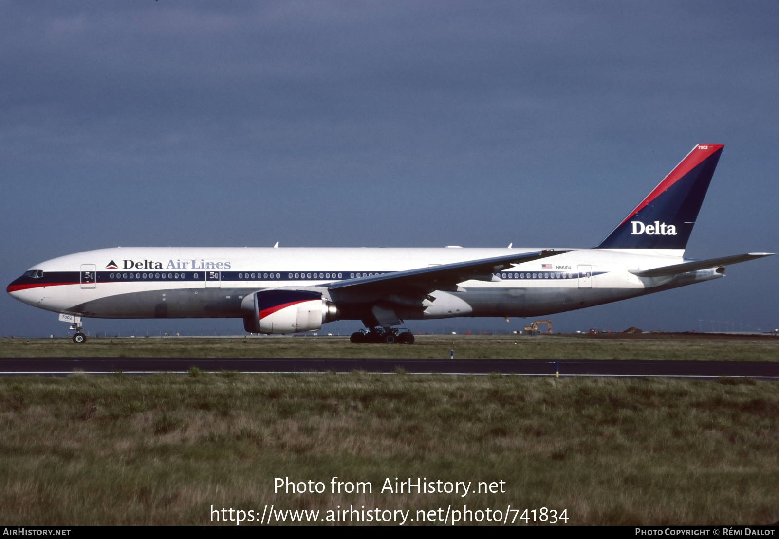 Aircraft Photo of N861DA | Boeing 777-232/ER | Delta Air Lines | AirHistory.net #741834