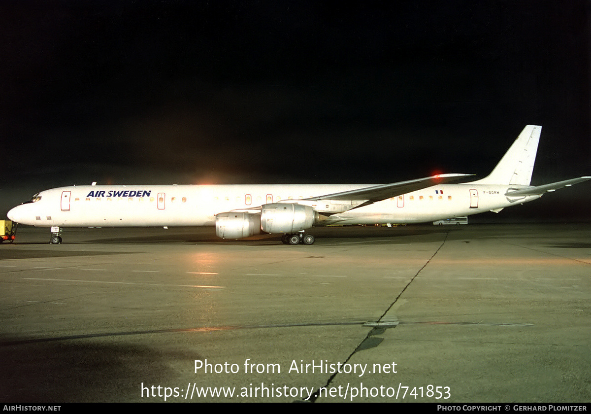 Aircraft Photo of F-GDRM | McDonnell Douglas DC-8-73 | Air Sweden | AirHistory.net #741853