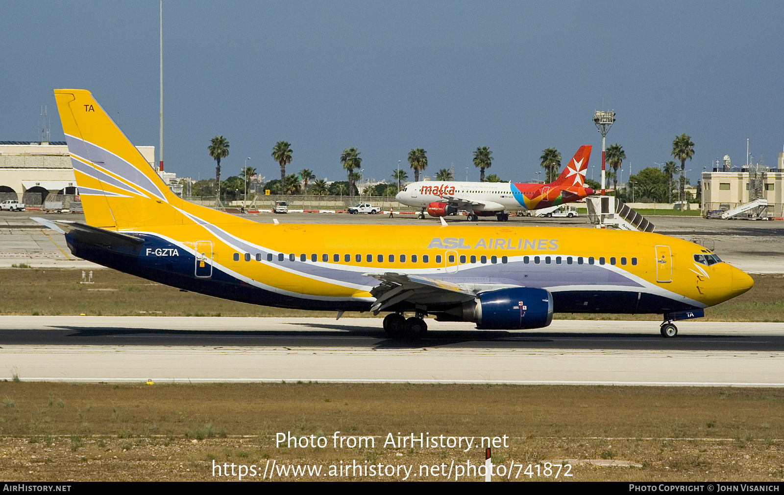 Aircraft Photo of F-GZTA | Boeing 737-33V(QC) | ASL Airlines | AirHistory.net #741872