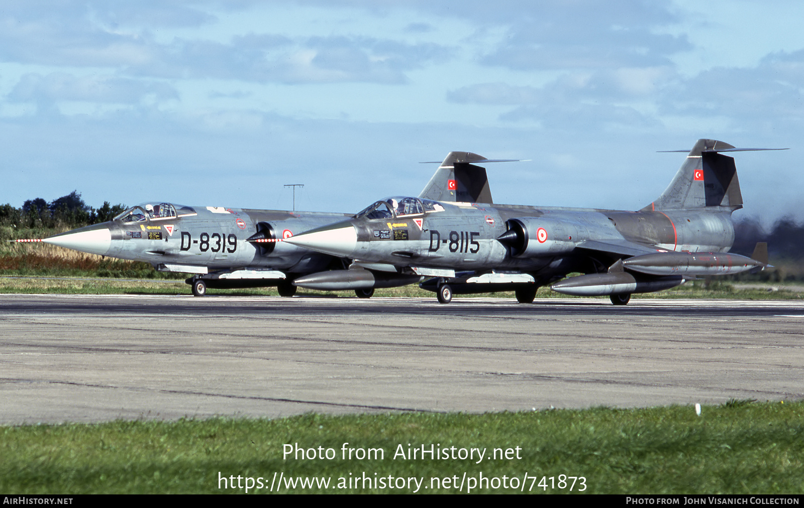 Aircraft Photo of D-8115 | Lockheed F-104G Starfighter | Turkey - Air Force | AirHistory.net #741873