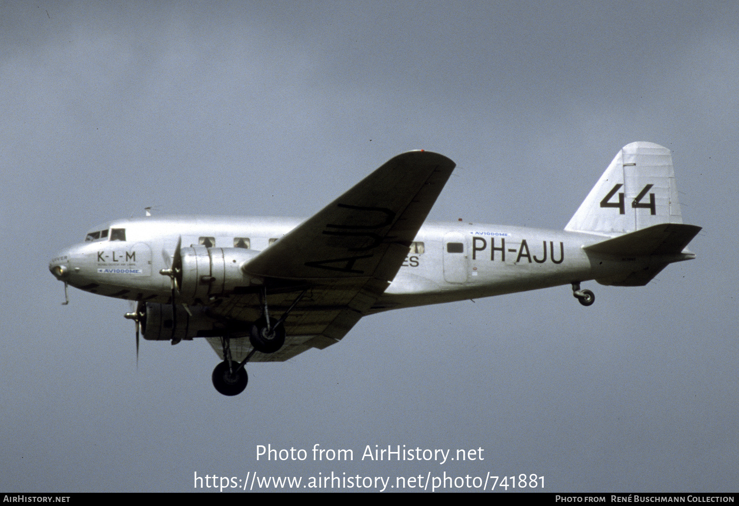 Aircraft Photo of N39165 / PH-AJU | Douglas DC-2-142 | Aviodome | KLM - Royal Dutch Airlines | AirHistory.net #741881