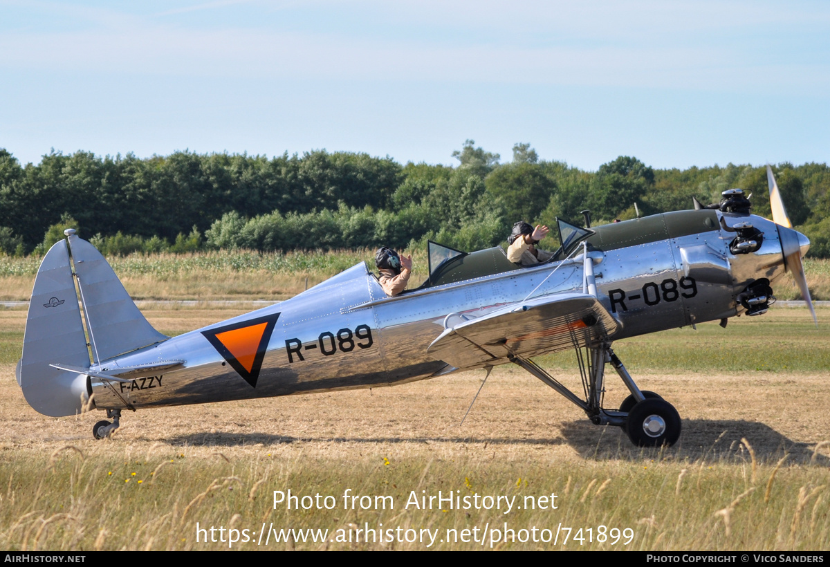 Aircraft Photo of F-AZZY / R-089 | Ryan PT-22A Recruit (ST3KR) | Netherlands East Indies - Air Force | AirHistory.net #741899