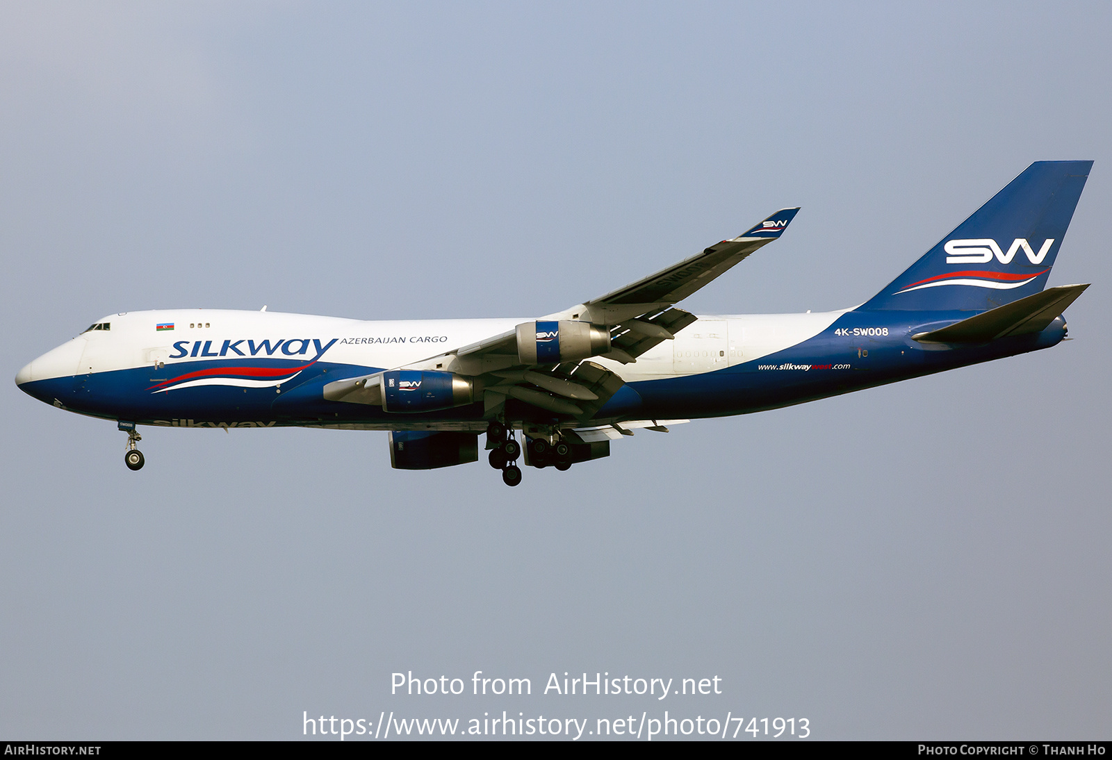 Aircraft Photo of 4K-SW008 | Boeing 747-4R7F/SCD | SilkWay Azerbaijan Cargo | AirHistory.net #741913