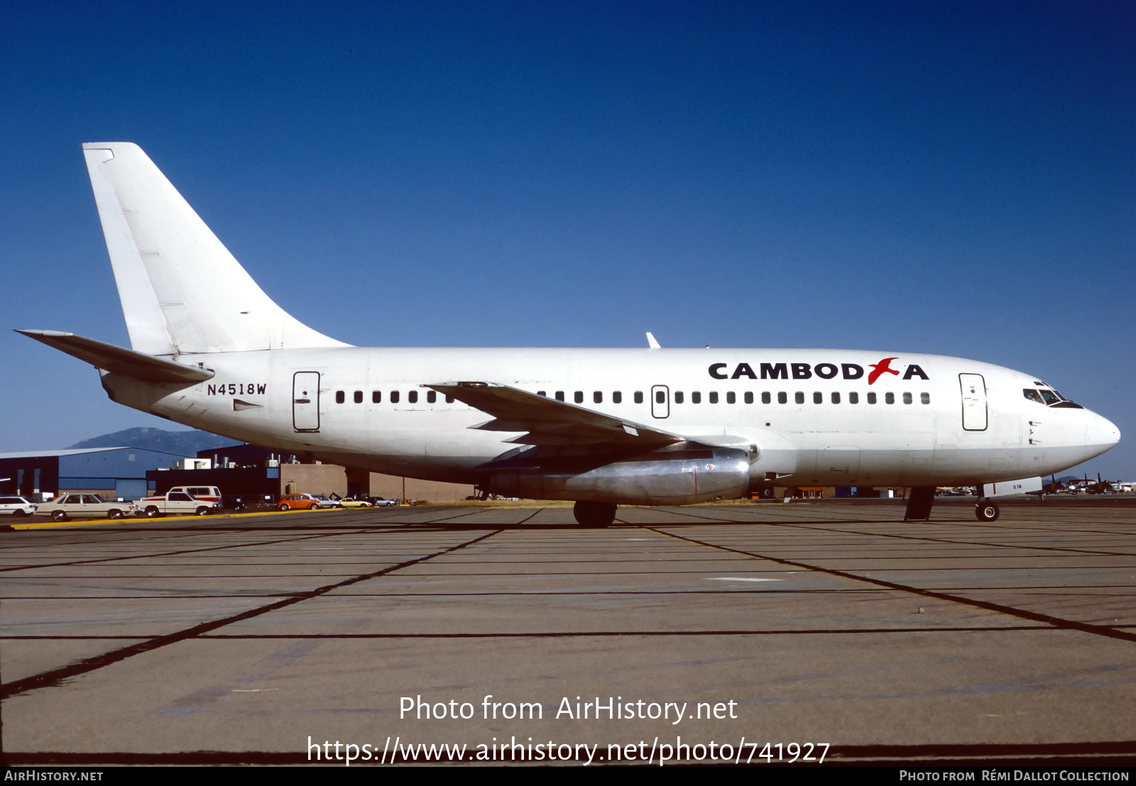 Aircraft Photo of N4518W | Boeing 737-247 | Cambodia International Airlines | AirHistory.net #741927