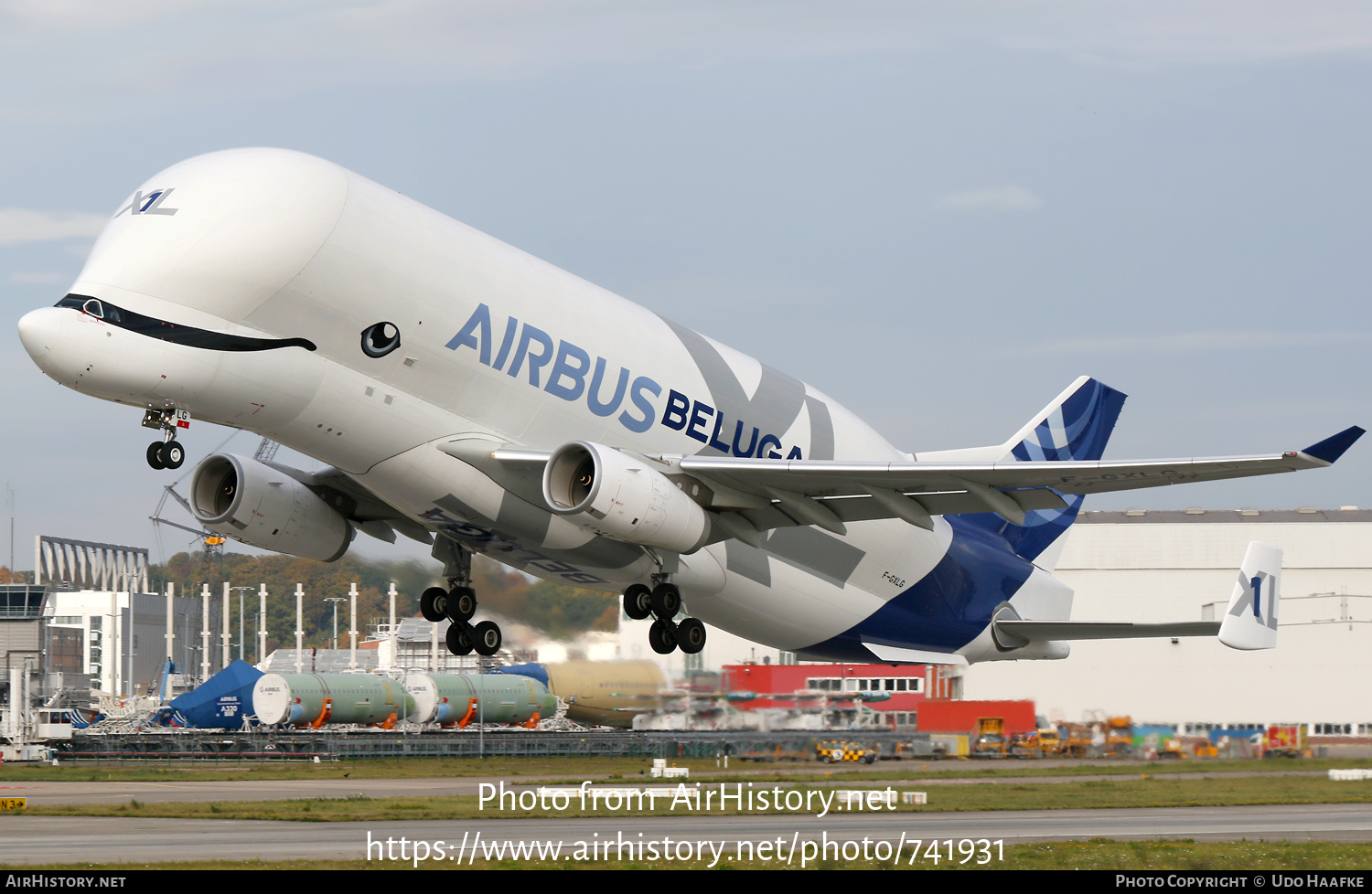 Aircraft Photo of F-GXLG | Airbus A330-743L Beluga XL | Airbus Transport International | AirHistory.net #741931