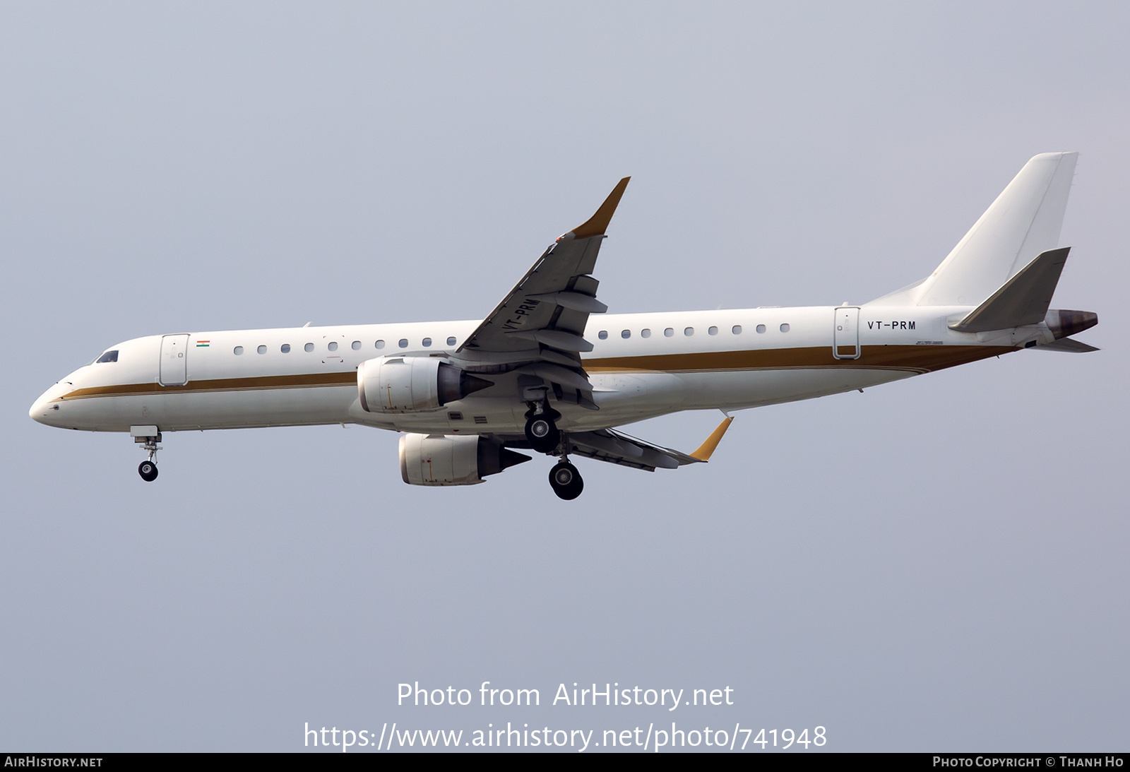 Aircraft Photo of VT-PRM | Embraer Lineage 1000E (ERJ-190-100ECJ) | AirHistory.net #741948