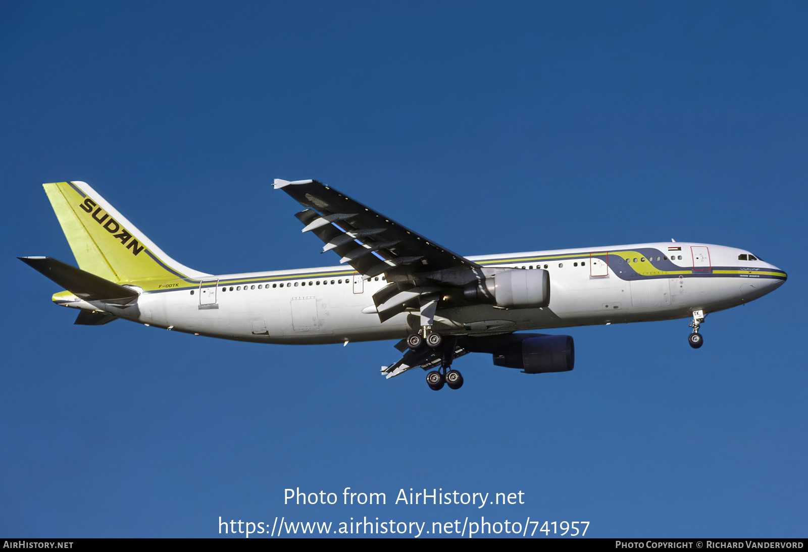 Aircraft Photo of F-ODTK | Airbus A300B4-620 | Sudan Airways | AirHistory.net #741957