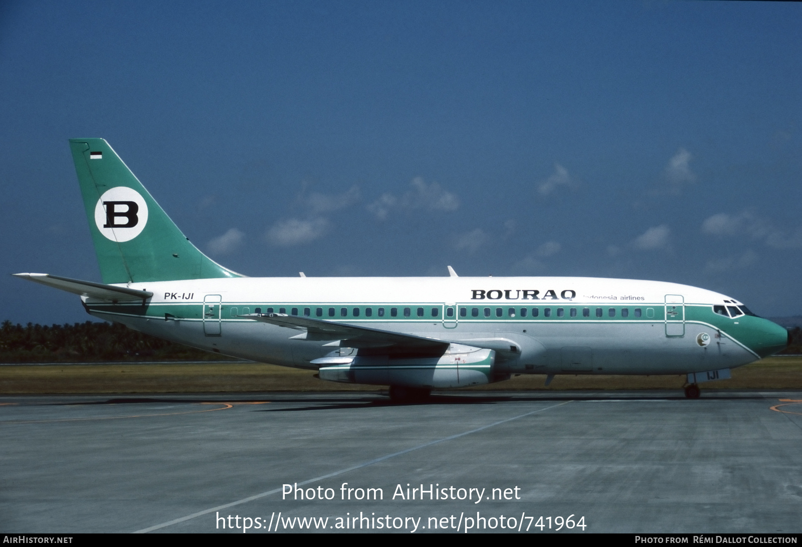 Aircraft Photo of PK-IJI | Boeing 737-230/Adv | Bouraq Indonesia Airlines | AirHistory.net #741964