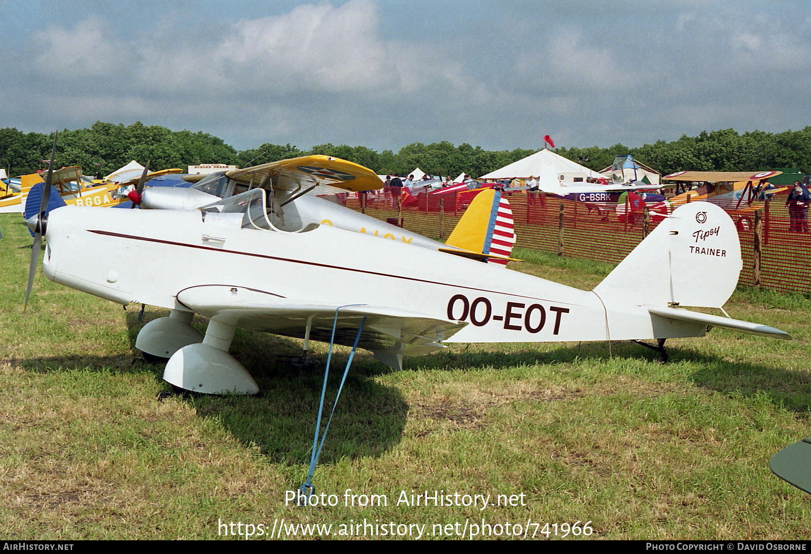 Aircraft Photo of OO-EOT | Tipsy Trainer 1 | AirHistory.net #741966