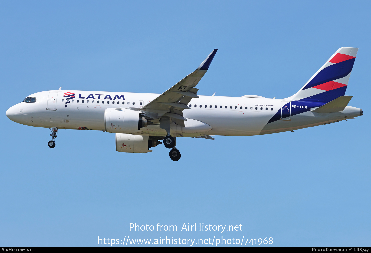 Aircraft Photo of PR-XBR | Airbus A320-271N | LATAM Airlines | AirHistory.net #741968