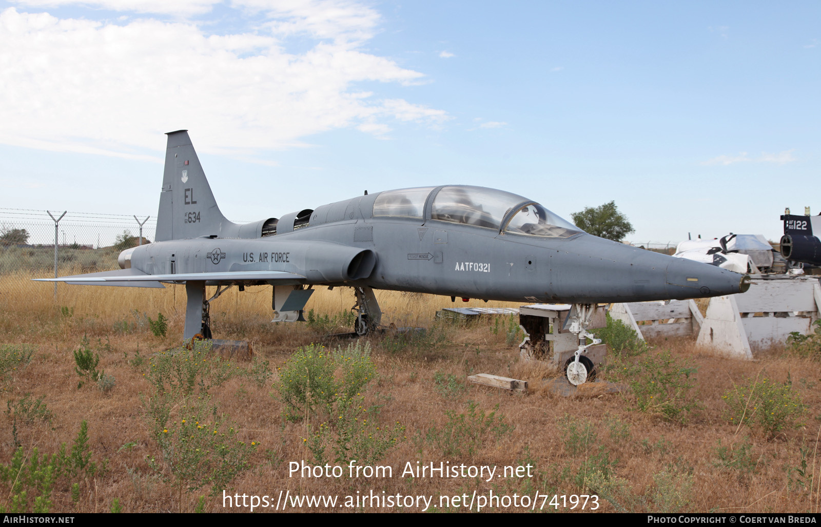 Aircraft Photo of 62-3634 / 62634 | Northrop T-38A Talon | USA - Air Force | AirHistory.net #741973