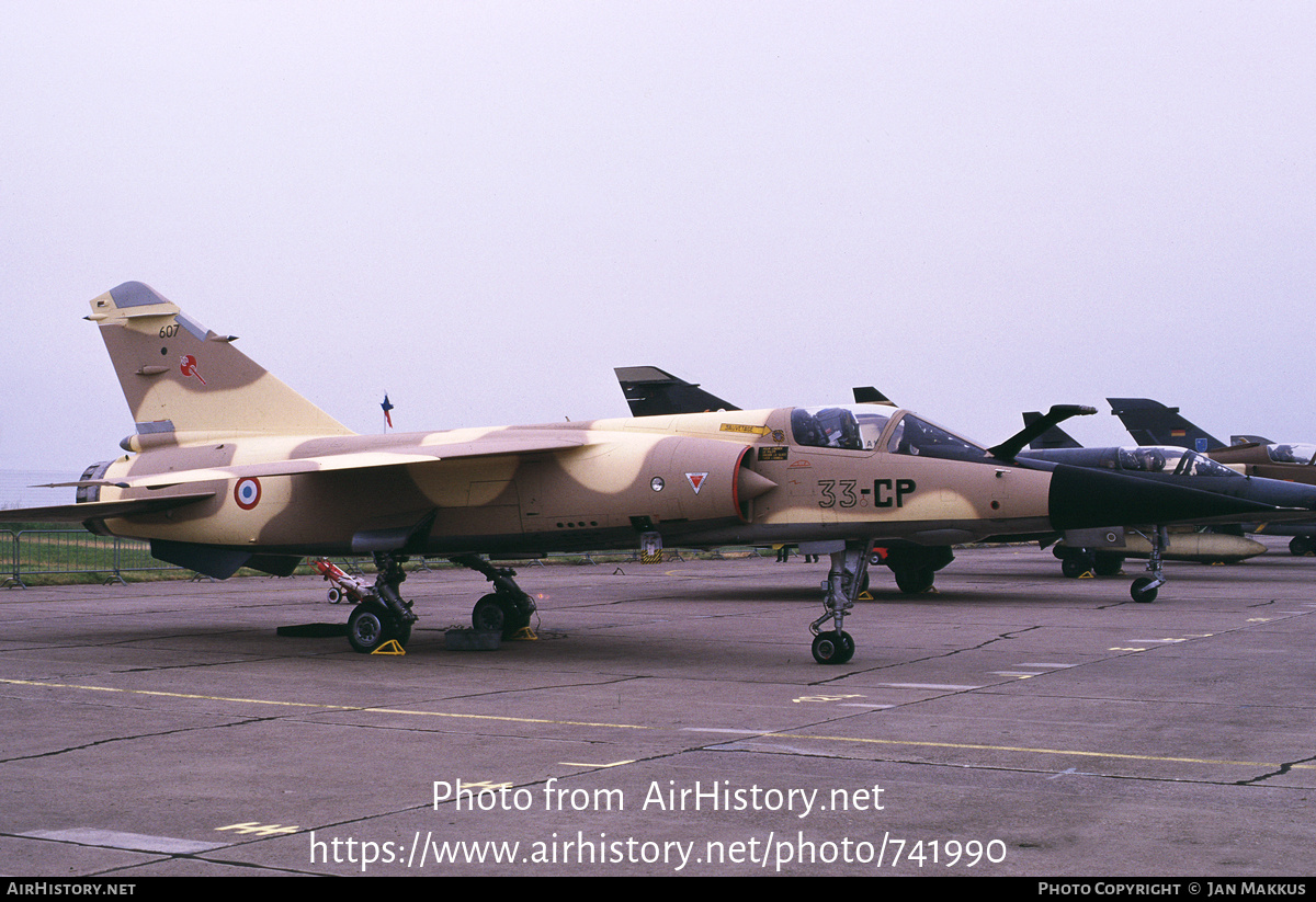 Aircraft Photo of 607 | Dassault Mirage F1CR | France - Air Force | AirHistory.net #741990