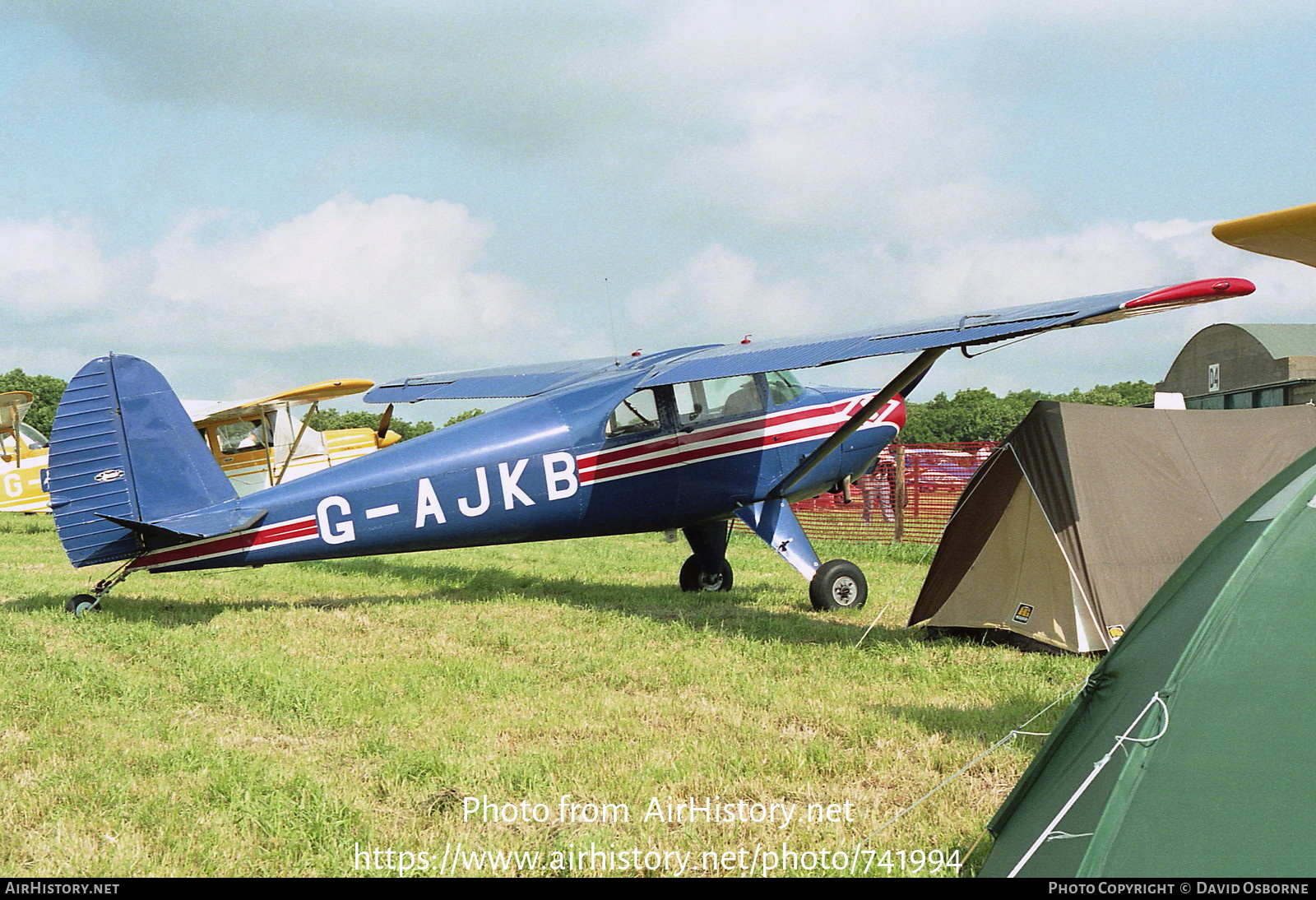 Aircraft Photo of G-AJKB | Luscombe 8E Silvaire Deluxe | AirHistory.net #741994