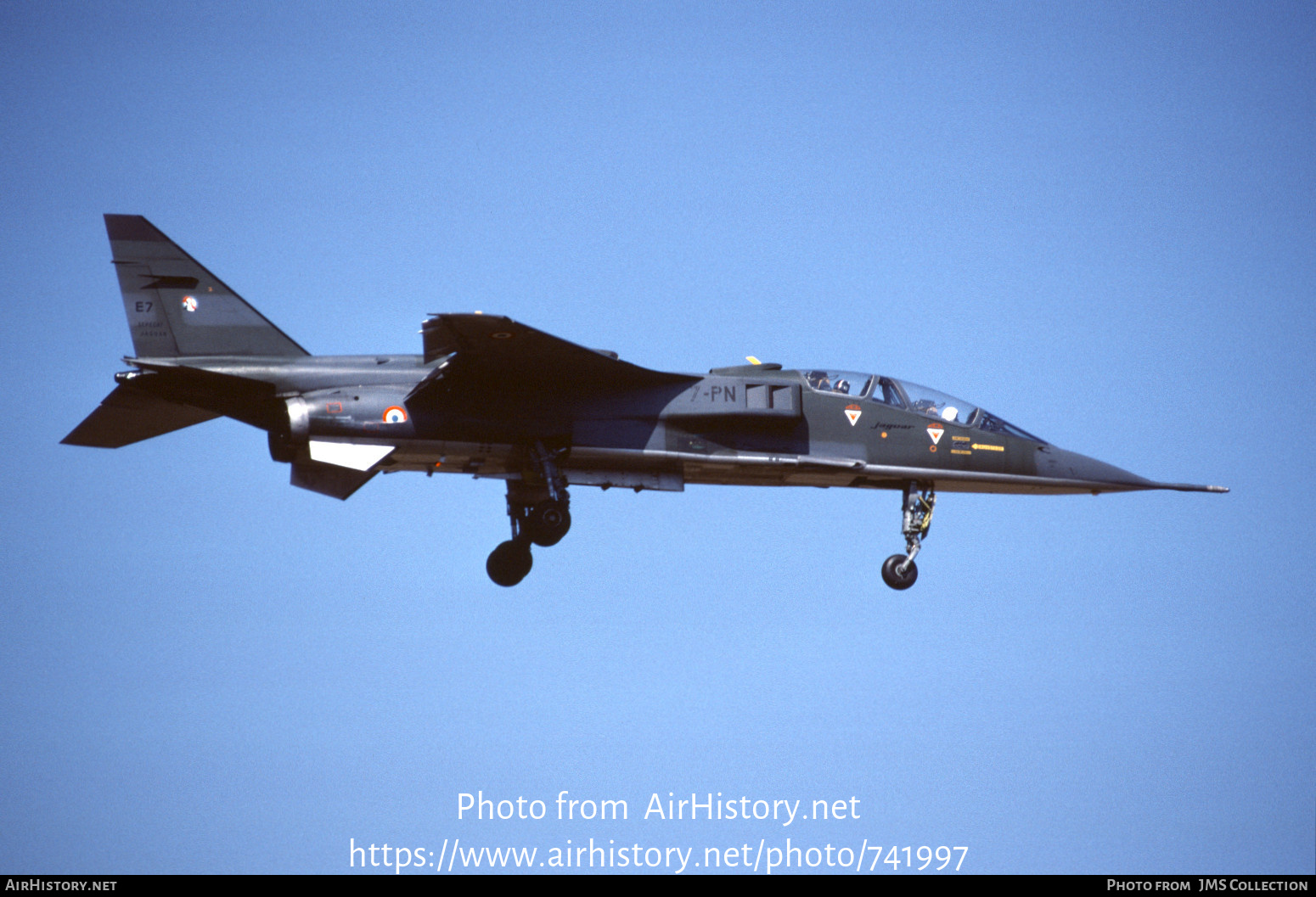 Aircraft Photo of E7 | Sepecat Jaguar E | France - Air Force | AirHistory.net #741997