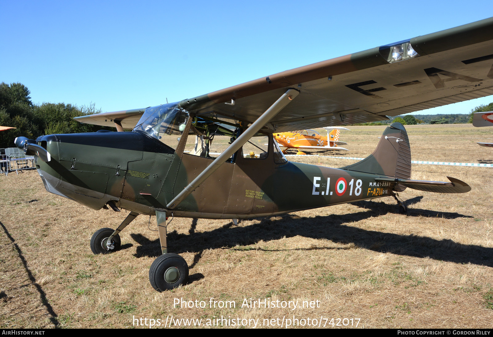 Aircraft Photo of F-AZUI / MM61-2962 | Cessna O-1E Bird Dog | Italy - Army | AirHistory.net #742017