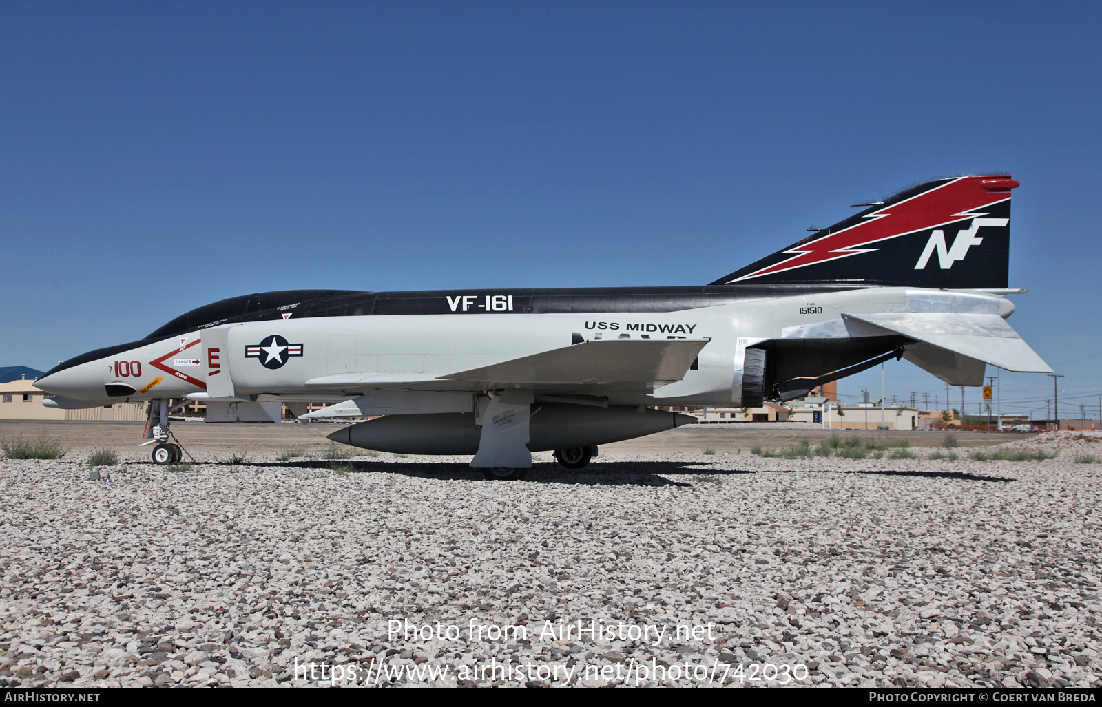 Aircraft Photo of 151510 / 1510 | McDonnell F-4N Phantom II | USA - Navy | AirHistory.net #742030