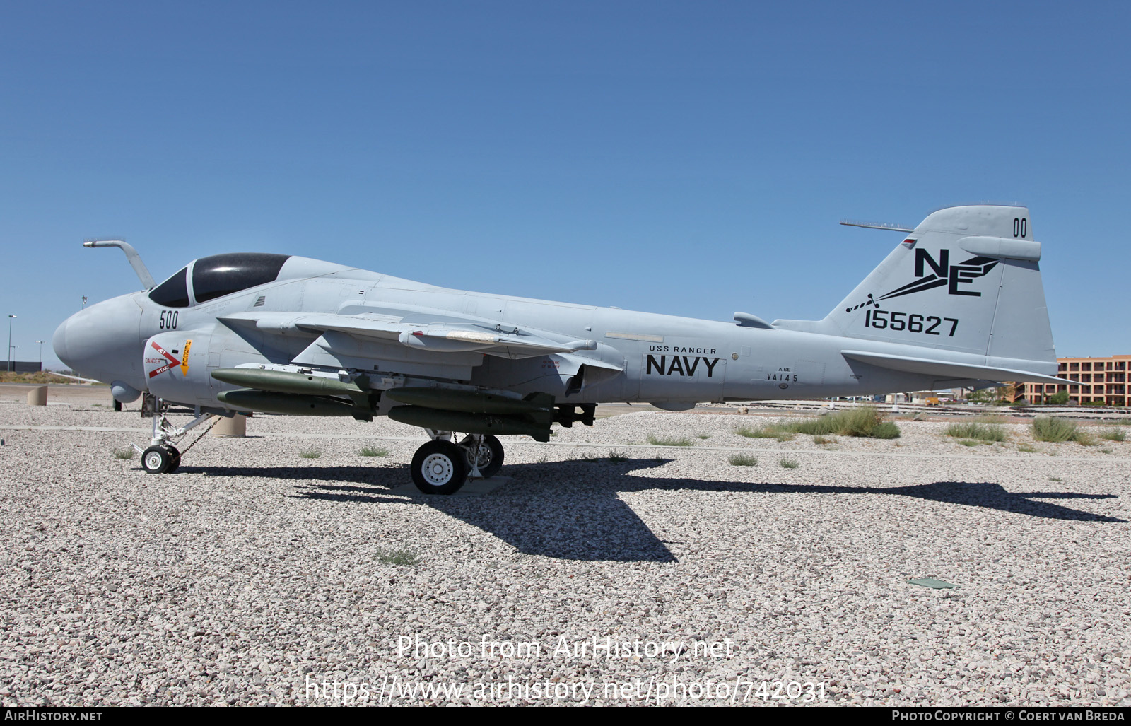 Aircraft Photo of 155627 | Grumman A-6E Intruder | USA - Navy | AirHistory.net #742031