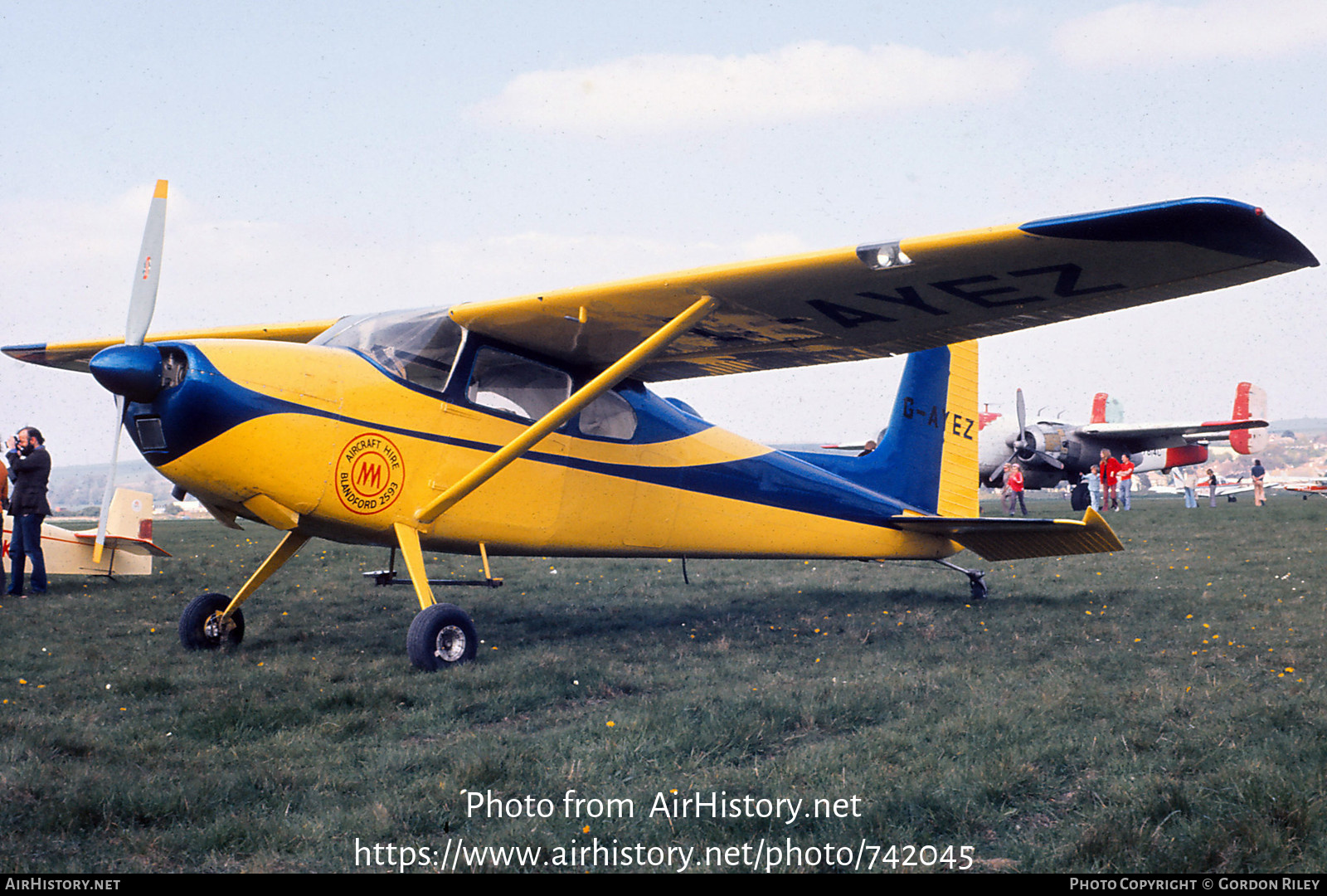 Aircraft Photo of G-AYEZ | Cessna 180C | MM Aircraft Hire | AirHistory.net #742045