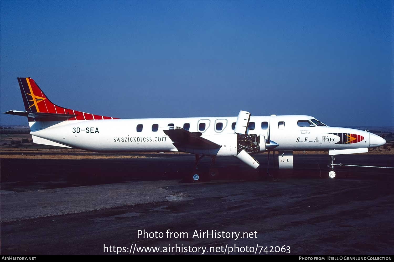 Aircraft Photo of 3D-SEA | Fairchild SA-227AC Metro III | Swazi Express Air Ways | AirHistory.net #742063