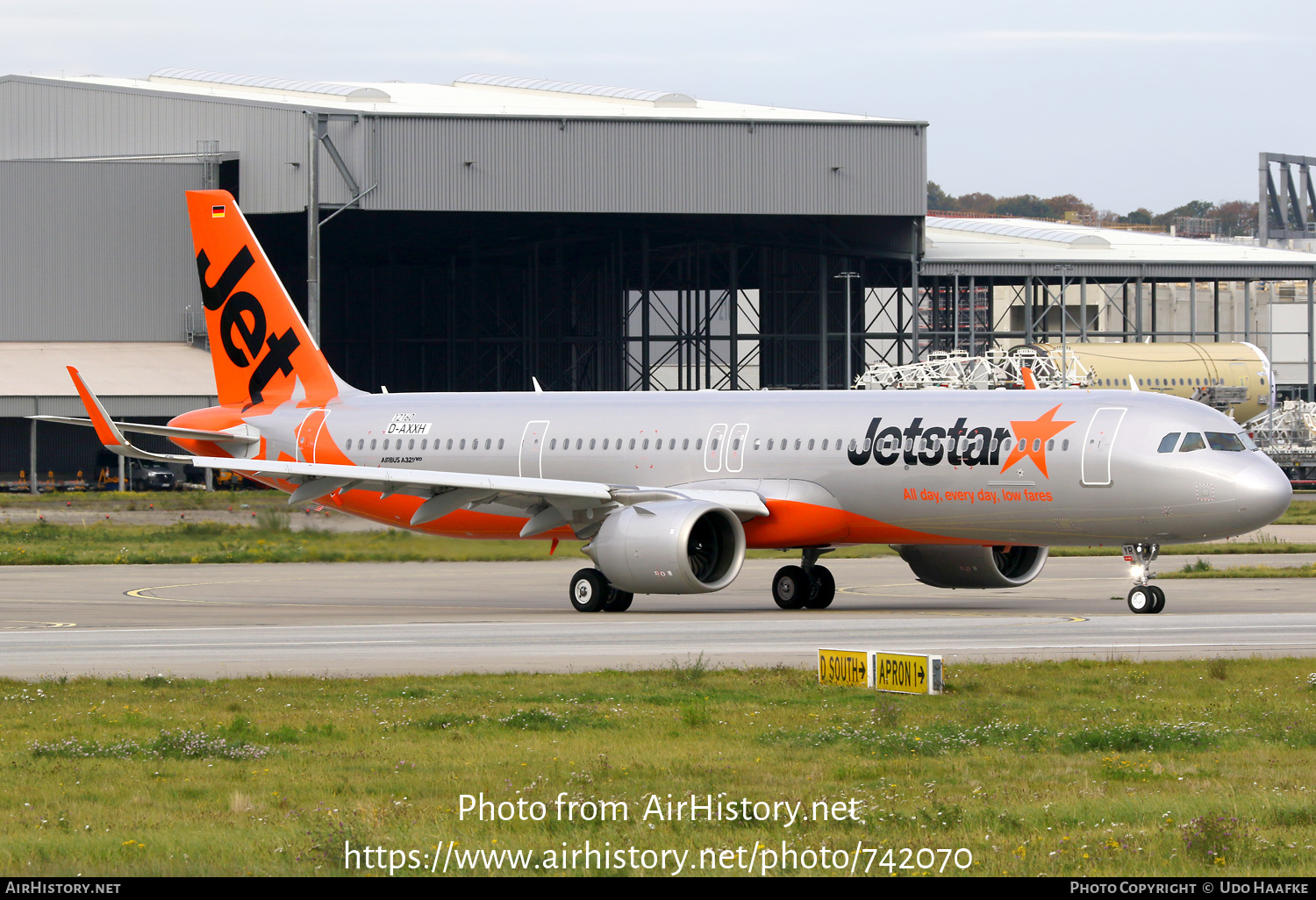 Aircraft Photo of D-AXXH / VH-OYR | Airbus A321-251NX | Jetstar Airways | AirHistory.net #742070