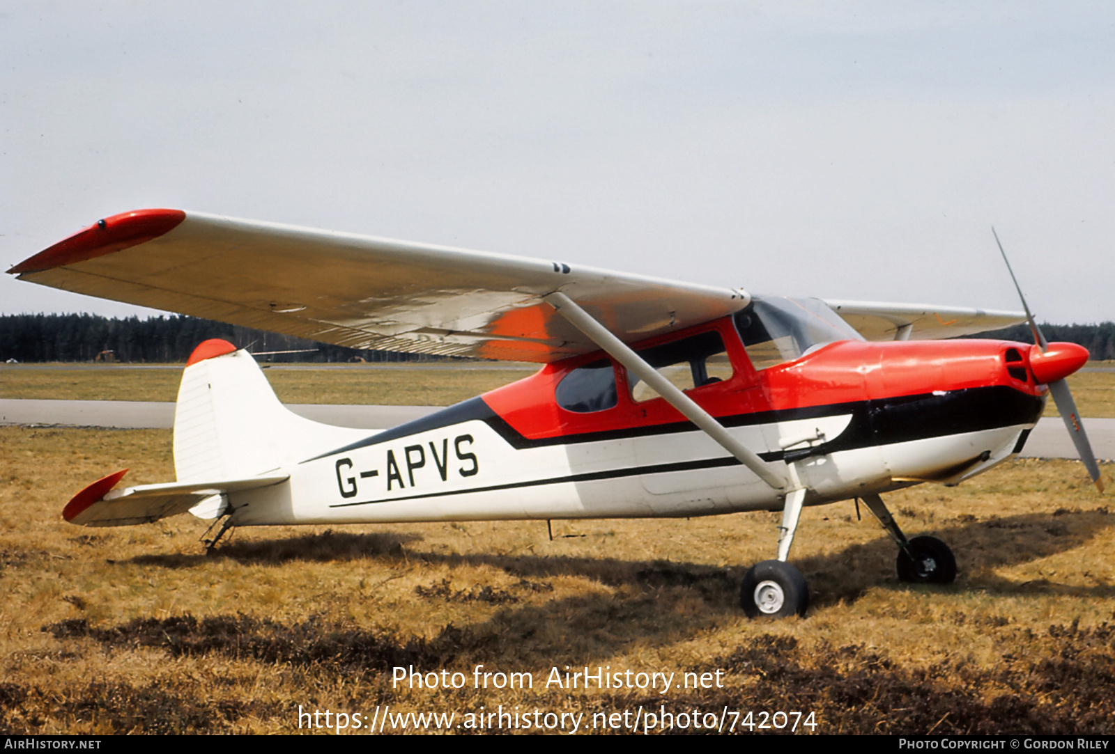 Aircraft Photo of G-APVS | Cessna 170B | AirHistory.net #742074