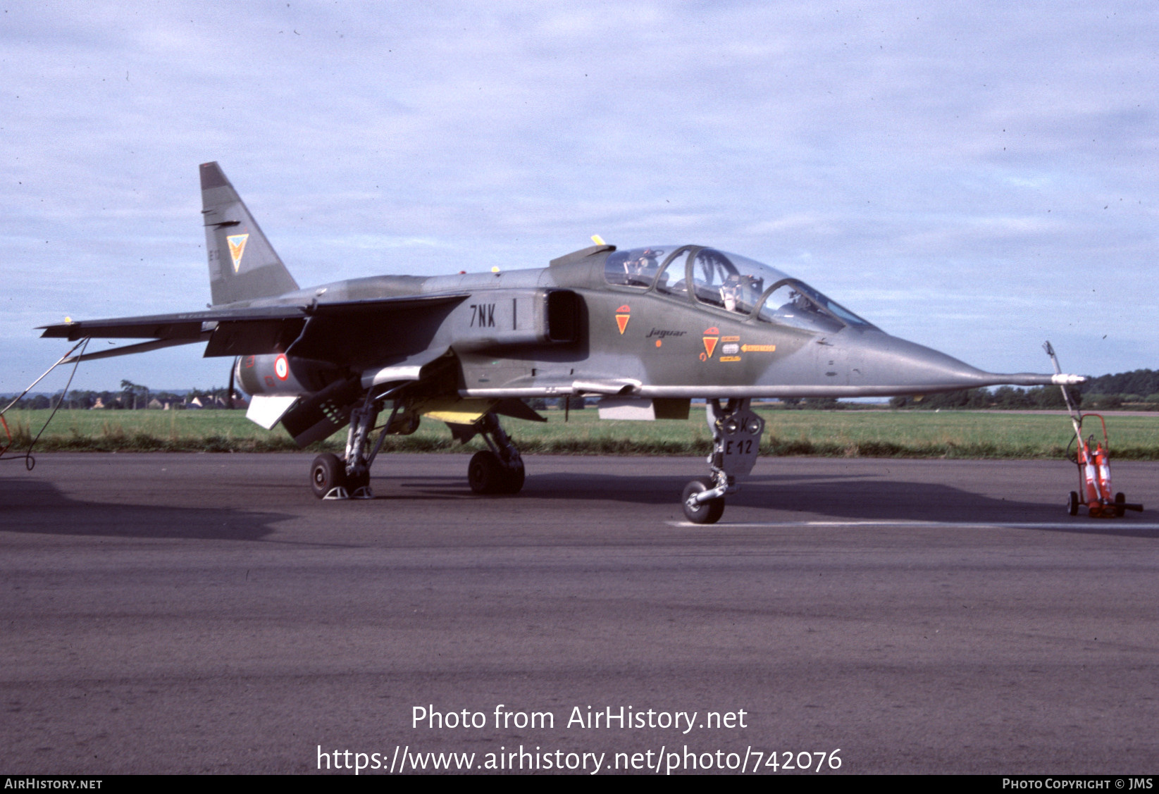 Aircraft Photo of E12 | Sepecat Jaguar E | France - Air Force | AirHistory.net #742076