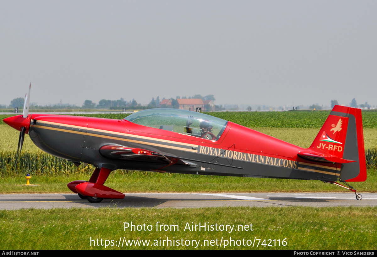 Aircraft Photo of JY-RFD | Extra EA-300L | Royal Jordanian Falcons | AirHistory.net #742116