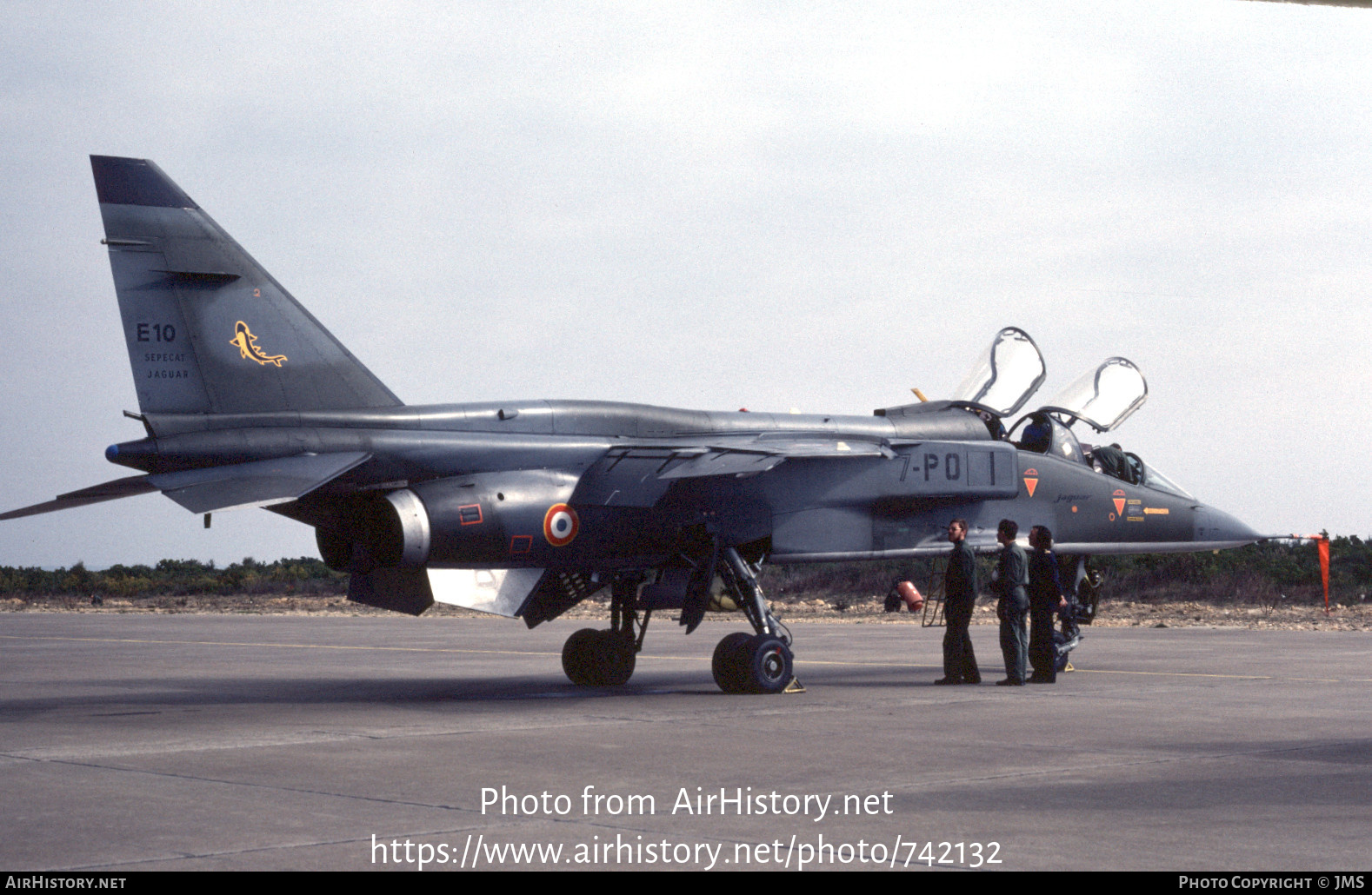 Aircraft Photo of E10 | Sepecat Jaguar E | France - Air Force | AirHistory.net #742132