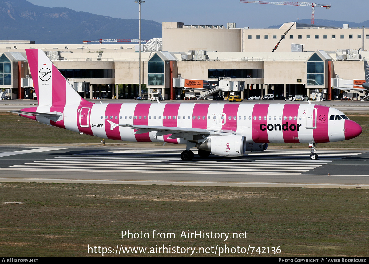 Aircraft Photo of D-AICS | Airbus A320-214 | Condor Flugdienst | AirHistory.net #742136